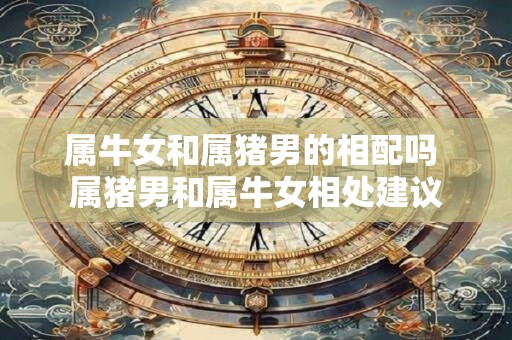 属牛女和属猪男的相配吗 属猪男和属牛女相处建议