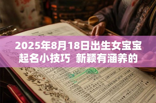 2025年8月18日出生女宝宝起名小技巧  新颖有涵养的名字 2025年8月18日出生女宝宝起名小技巧  新颖有涵养的名字