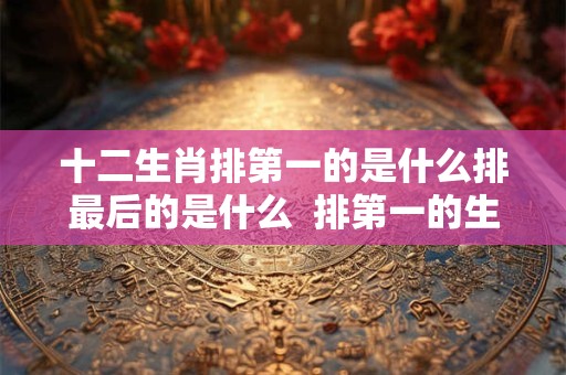 详细阅读:十二生肖排第一的是什么排最后的是什么 排第一的生肖有哪几个 十二生肖排第一的是什么排最后的是什么 排第一的生肖有哪几个