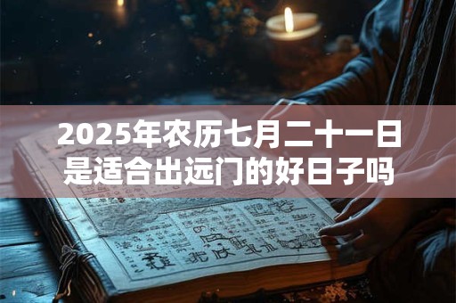 2025年农历七月二十一日是适合出远门的好日子吗
