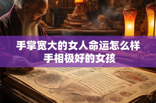 手掌宽大的女人命运怎么样 手相极好的女孩