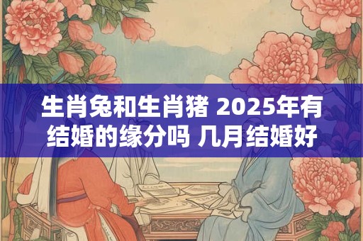 生肖兔和生肖猪 2025年有结婚的缘分吗 几月结婚好