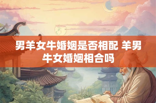 男羊女牛婚姻是否相配 羊男牛女婚姻相合吗