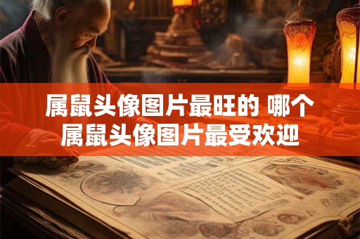 属鼠头像图片最旺的 哪个属鼠头像图片最受欢迎