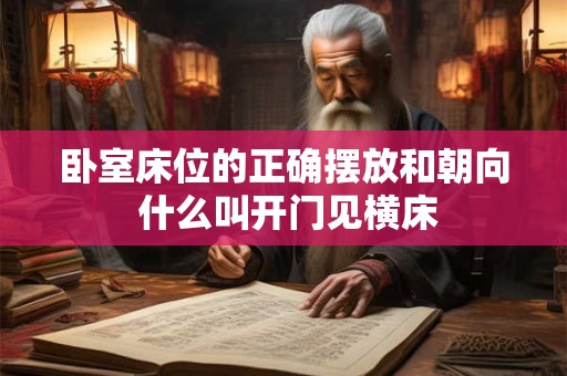 卧室床位的正确摆放和朝向 什么叫开门见横床