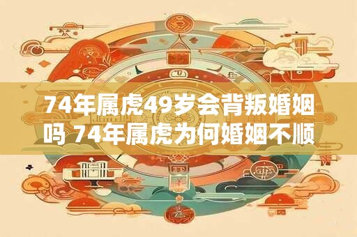 74年属虎49岁会背叛婚姻吗 74年属虎为何婚姻不顺