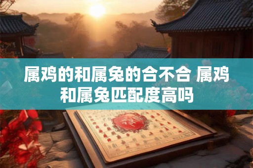 属鸡的和属兔的合不合 属鸡和属兔匹配度高吗