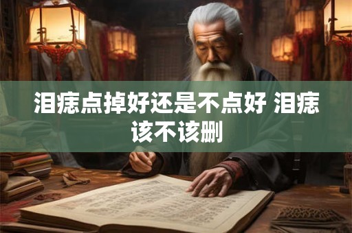 泪痣点掉好还是不点好 泪痣该不该删