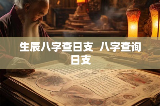 生辰八字查日支  八字查询日支