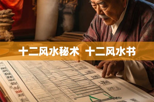 十二风水秘术  十二风水书