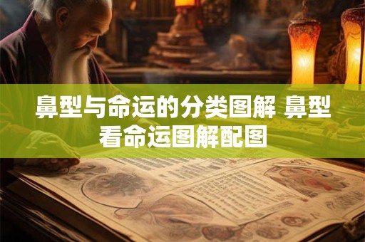 鼻型与命运的分类图解 鼻型看命运图解配图