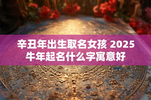 辛丑年出生取名女孩 2025牛年起名什么字寓意好