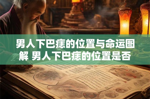 男人下巴痣的位置与命运图解 男人下巴痣的位置是否与命运息息相关