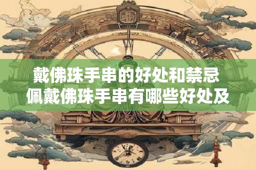戴佛珠手串的好处和禁忌 佩戴佛珠手串有哪些好处及禁忌
