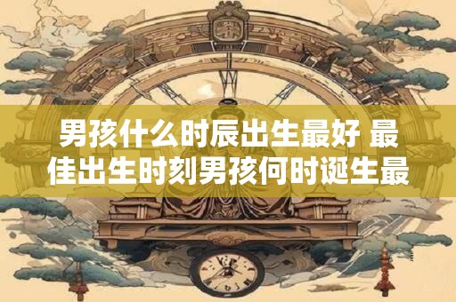 男孩什么时辰出生最好 最佳出生时刻男孩何时诞生最好