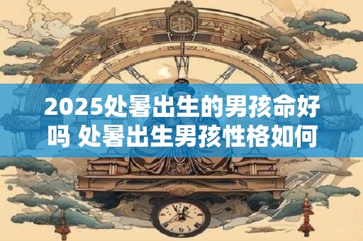 2025处暑出生的男孩命好吗 处暑出生男孩性格如何