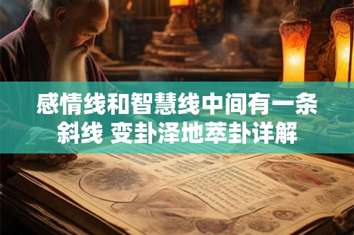 感情线和智慧线中间有一条斜线 变卦泽地萃卦详解
