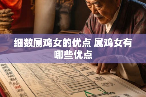 细数属鸡女的优点 属鸡女有哪些优点