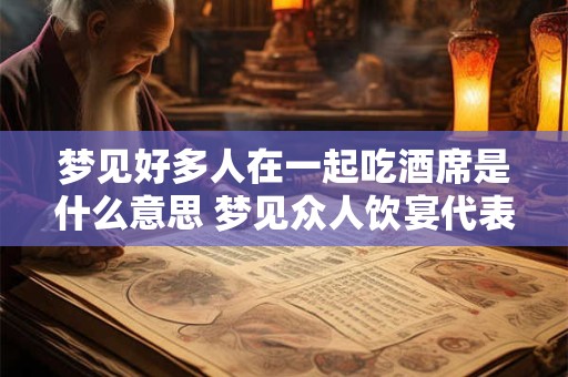 梦见好多人在一起吃酒席是什么意思 梦见众人饮宴代表什么