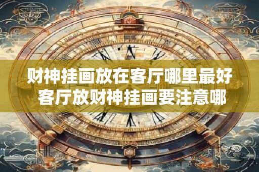 财神挂画放在客厅哪里最好 客厅放财神挂画要注意哪些