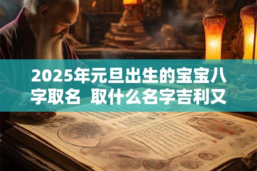 2025年元旦出生的宝宝八字取名  取什么名字吉利又好听