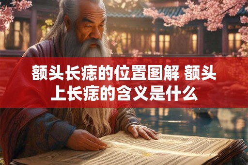 额头长痣的位置图解 额头上长痣的含义是什么
