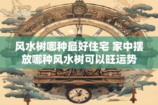 风水树哪种最好住宅 家中摆放哪种风水树可以旺运势