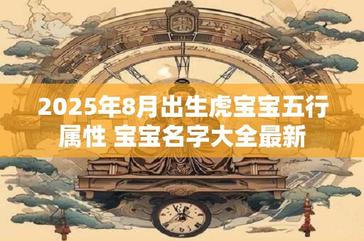 2025年8月出生虎宝宝五行属性 宝宝名字大全最新
