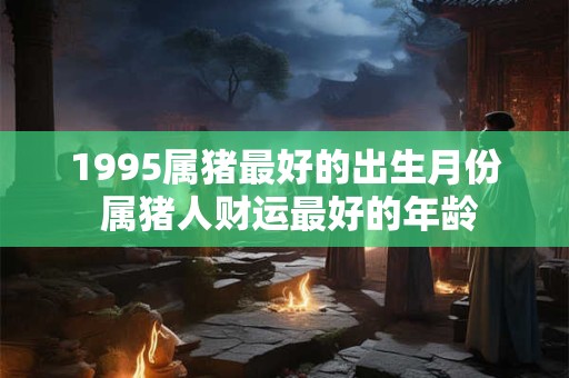 1995属猪最好的出生月份 属猪人财运最好的年龄