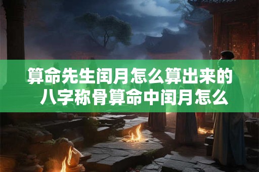 算命先生闰月怎么算出来的  八字称骨算命中闰月怎么计算