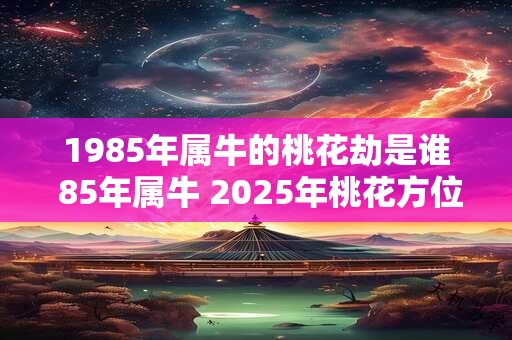 1985年属牛的桃花劫是谁 85年属牛 2025年桃花方位