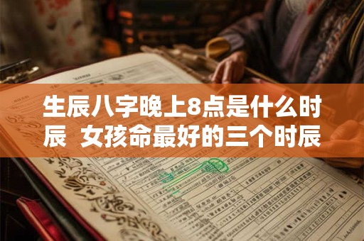 生辰八字晚上8点是什么时辰  女孩命最好的三个时辰