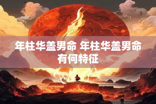 年柱华盖男命 年柱华盖男命有何特征