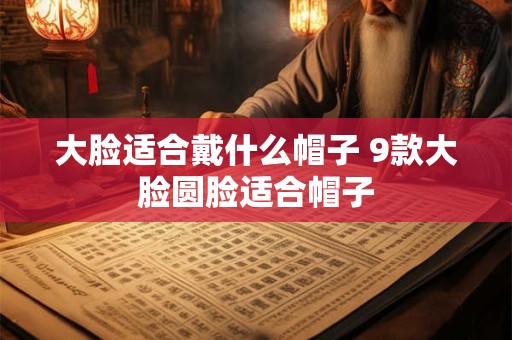 大脸适合戴什么帽子 9款大脸圆脸适合帽子
