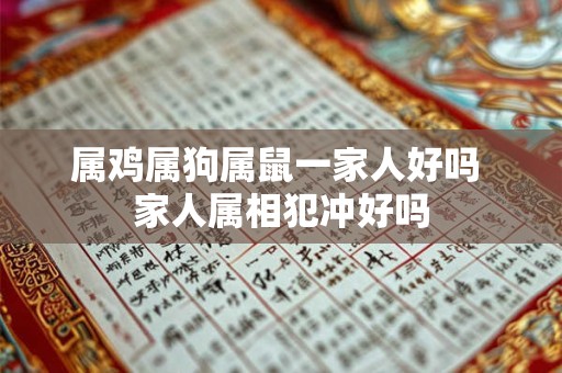 属鸡属狗属鼠一家人好吗 家人属相犯冲好吗