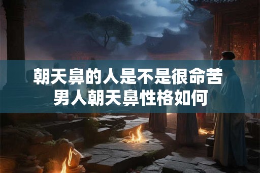 朝天鼻的人是不是很命苦 男人朝天鼻性格如何