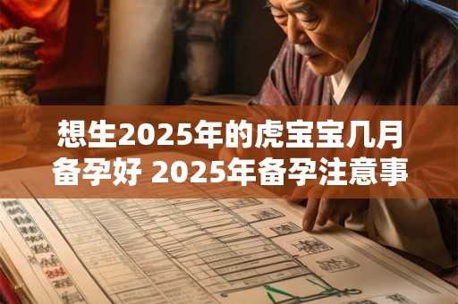 想生2025年的虎宝宝几月备孕好 2025年备孕注意事项
