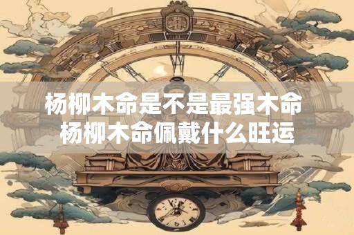 杨柳木命是不是最强木命 杨柳木命佩戴什么旺运 杨柳木命是不是最强木命 杨柳木命佩戴什么旺运