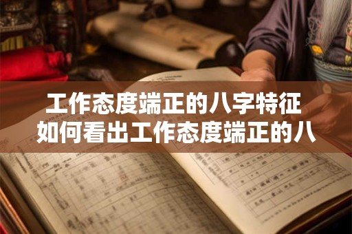 工作态度端正的八字特征 如何看出工作态度端正的八字特征