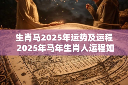 生肖马2025年运势及运程 2025年马年生肖人运程如何