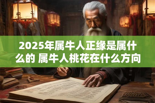 2026年属牛人正缘是属什么的 属牛人桃花在什么方向