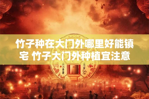 竹子种在大门外哪里好能镇宅 竹子大门外种植宜注意何事