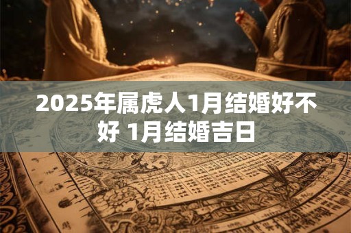 2025年属虎人1月结婚好不好 1月结婚吉日