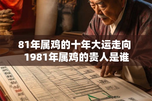 81年属鸡的十年大运走向 1981年属鸡的贵人是谁