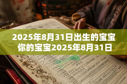 2025年8月31日出生的宝宝 你的宝宝2025年8月31日出生吗