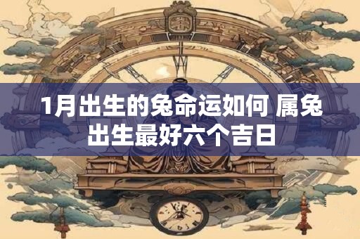 1月出生的兔命运如何 属兔出生最好六个吉日