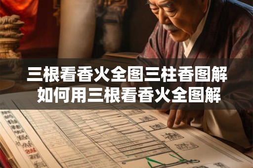 三根看香火全图三柱香图解 如何用三根看香火全图解读三柱香
