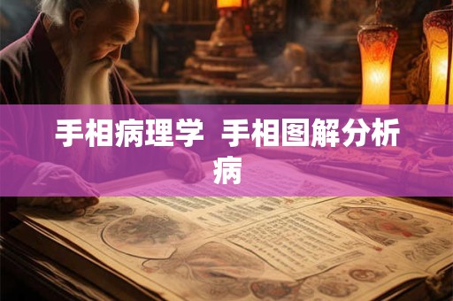 手相病理学  手相图解分析病