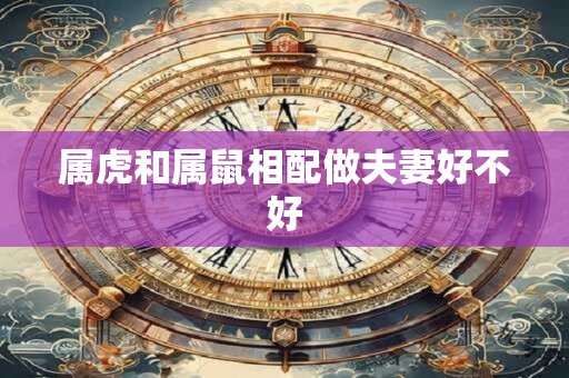 属虎和属鼠相配做夫妻好不好