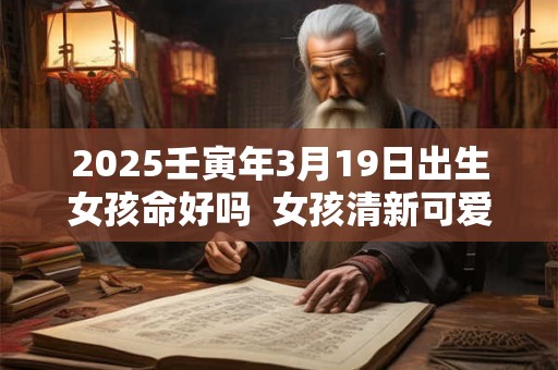 2025壬寅年3月19日出生女孩命好吗  女孩清新可爱的名字
